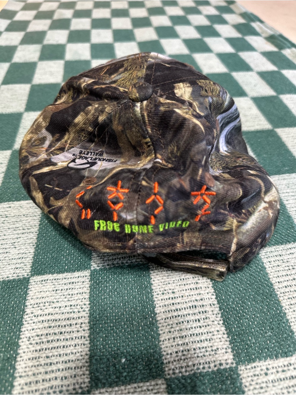 Goodbye Press Predator2 1997 Camouflage Hat‎ View 3